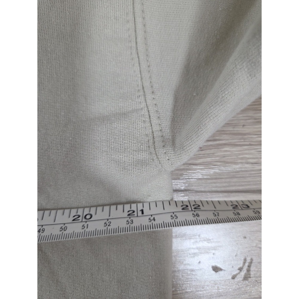 Hello Kitty Sanrio  Beige Fall Autumn‎ Leaves Embroidered Sweatshirt Medium - Picture 7 of 9